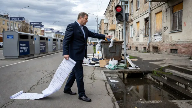 Верещагин прошёлся по Центральному. Список проблем оказался длинным